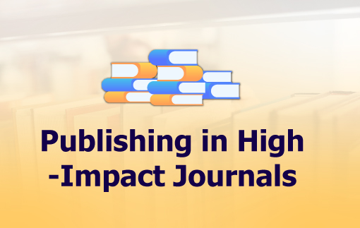 Publishing in high impact journal