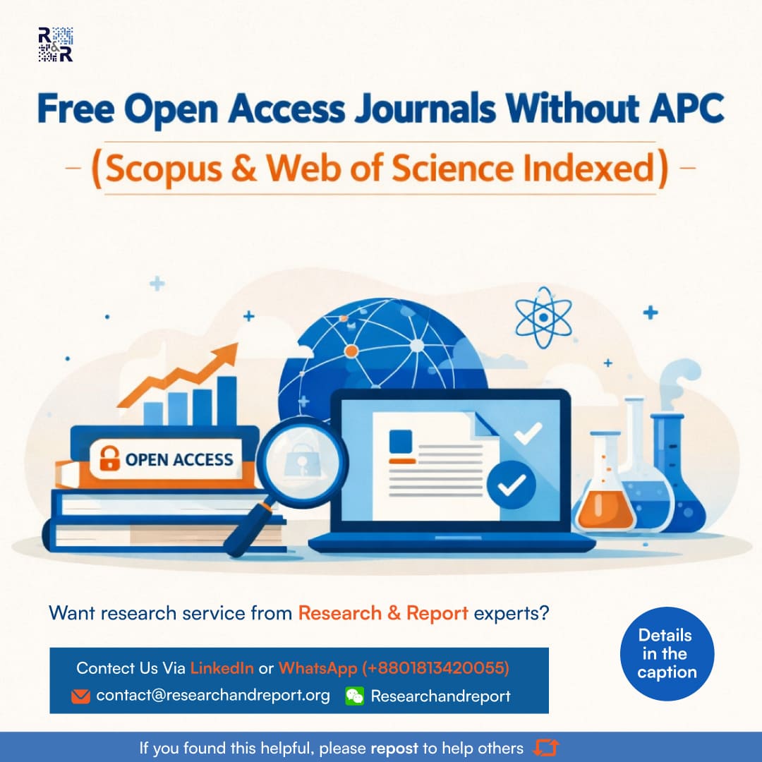 Free Open Access Journals Without APC (Scopus & Web of Science Indexed)